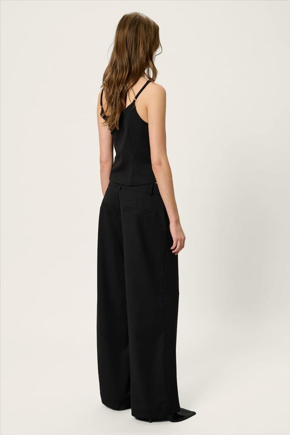 My Essential Wardrobe - Zwarte Reece wide broek