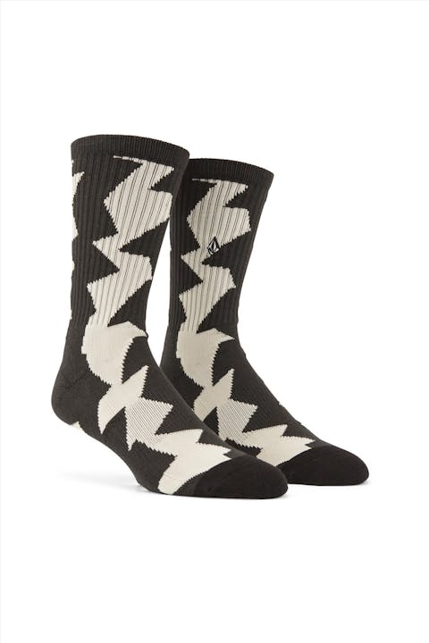 Volcom - Zwart-witte Stoney Stone sokken