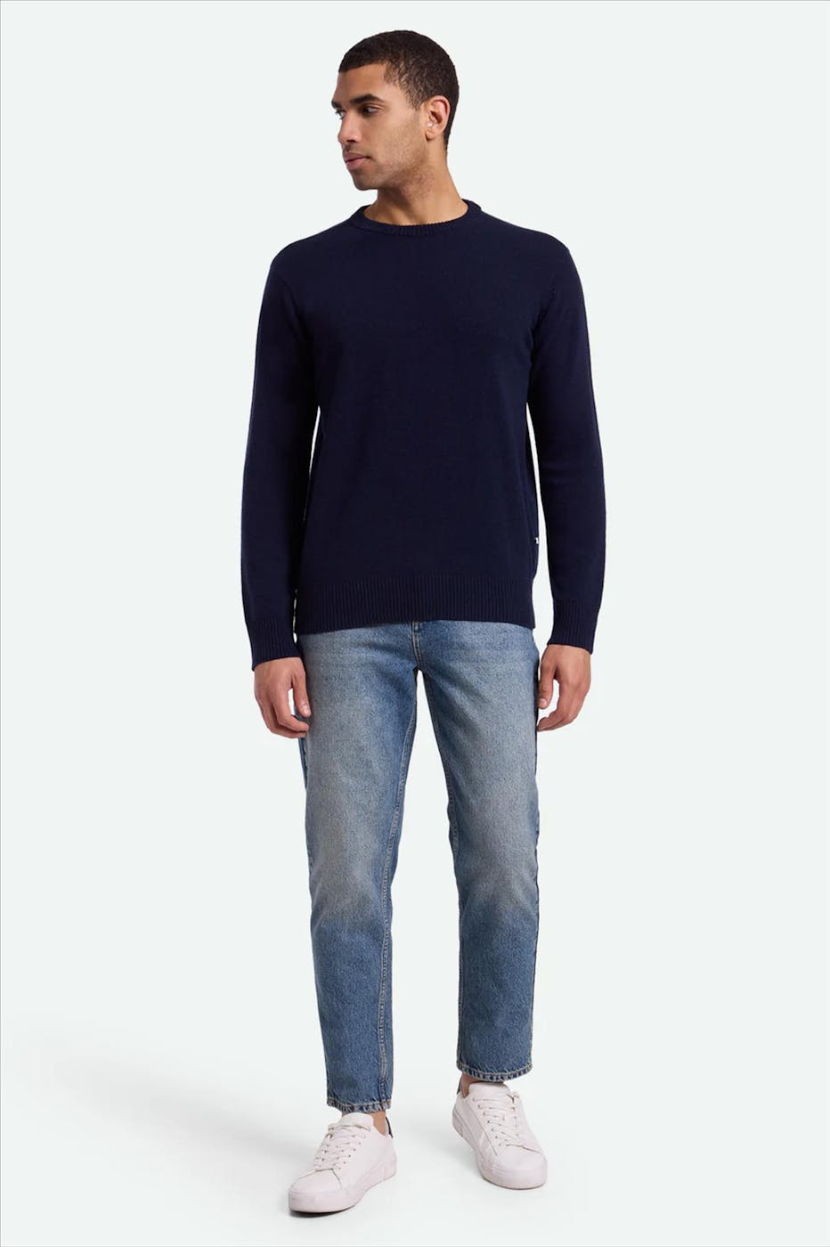 Minimum - Donkerblauwe Roland trui