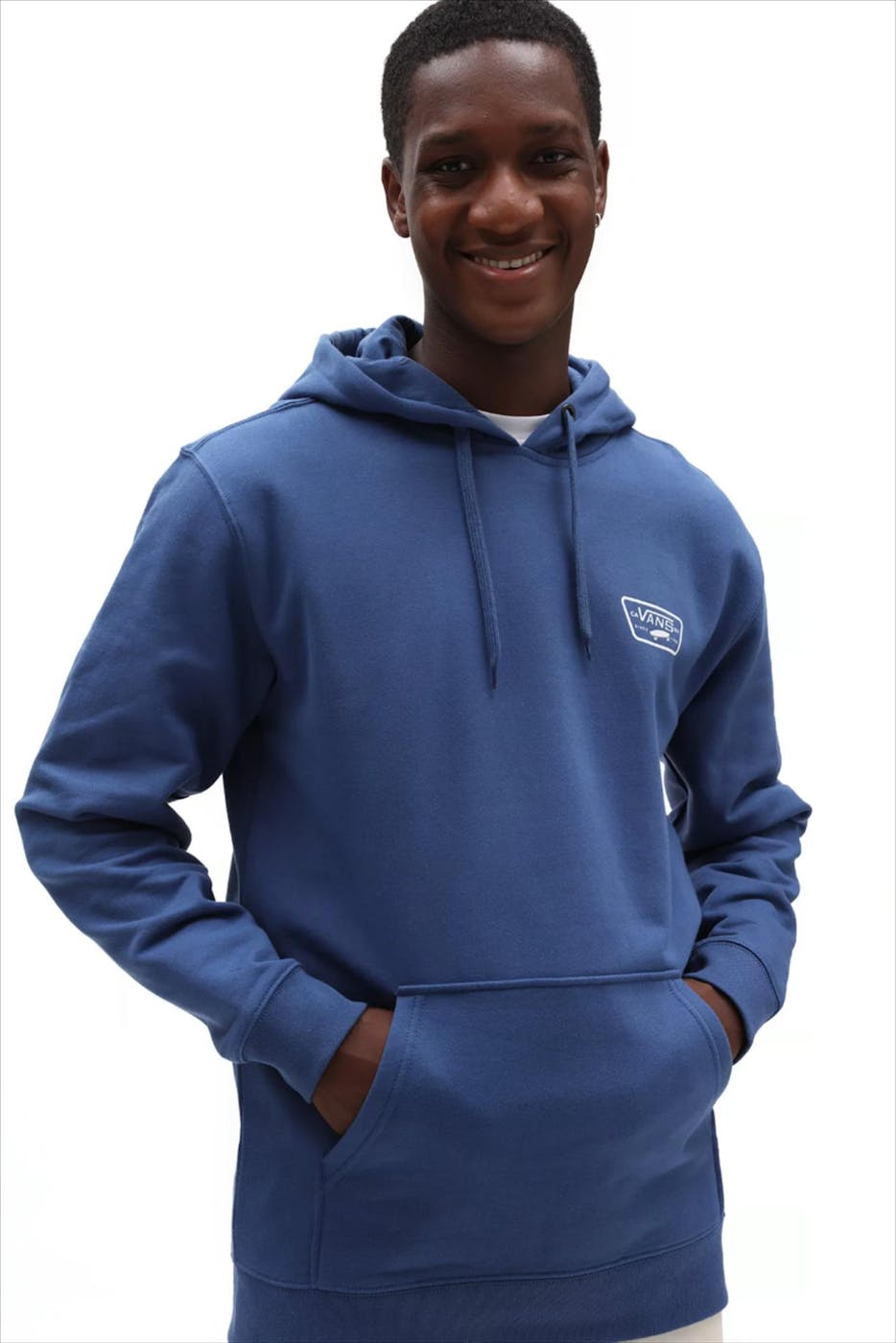 Vans  - Blauwe Full Patched hoodie