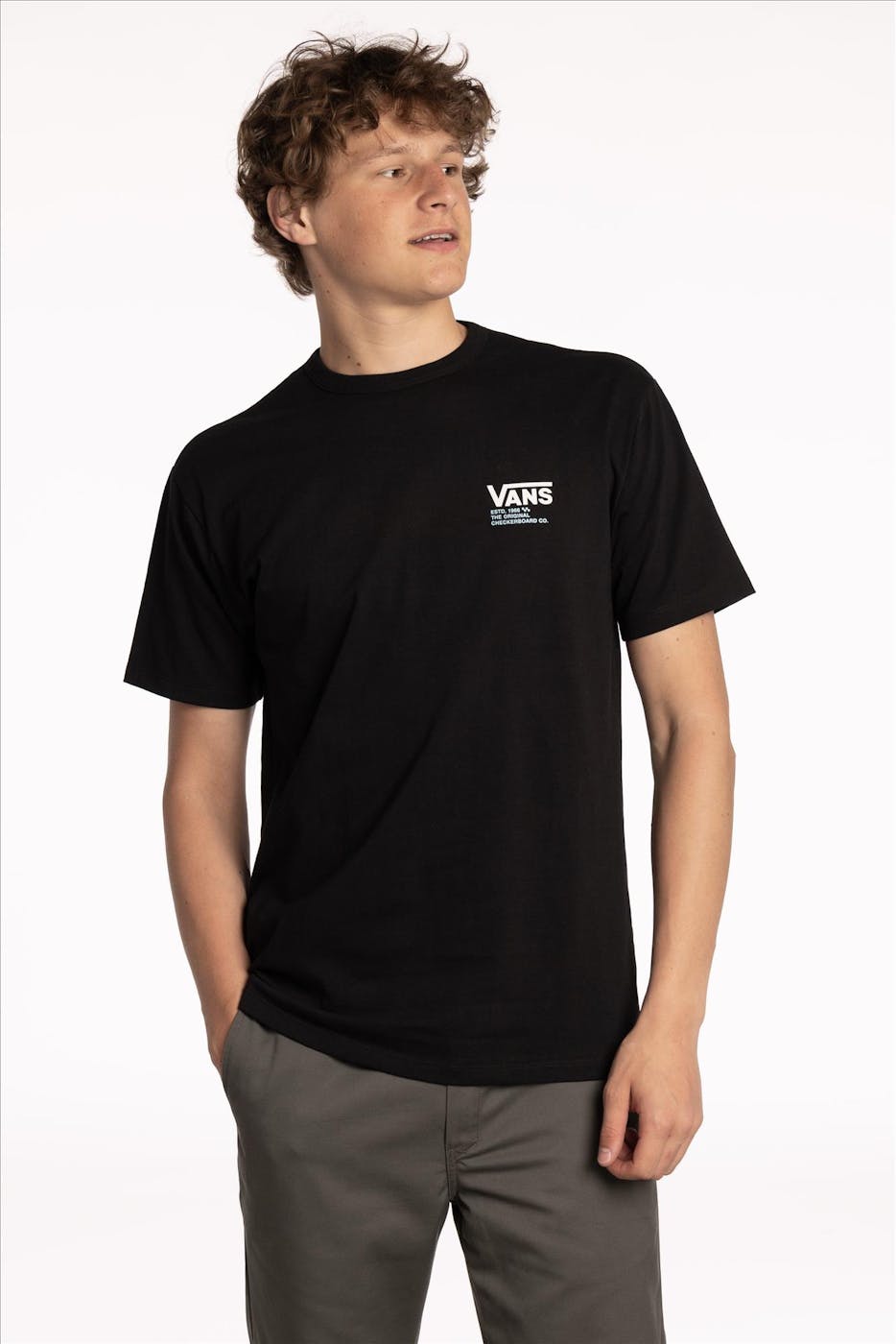 Vans  - Zwarte Classic fit T-shirt