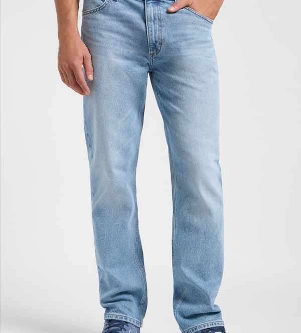 Lee - Blauwe Old Time West straight jeans