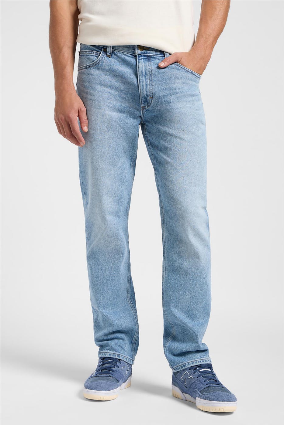 Lee - Blauwe Old Time West straight jeans