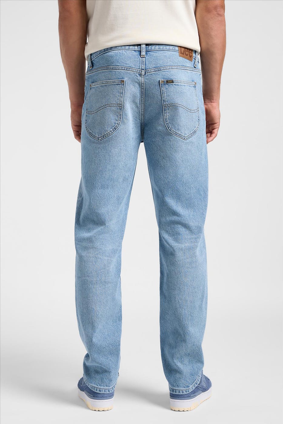 Lee - Blauwe Old Time West straight jeans