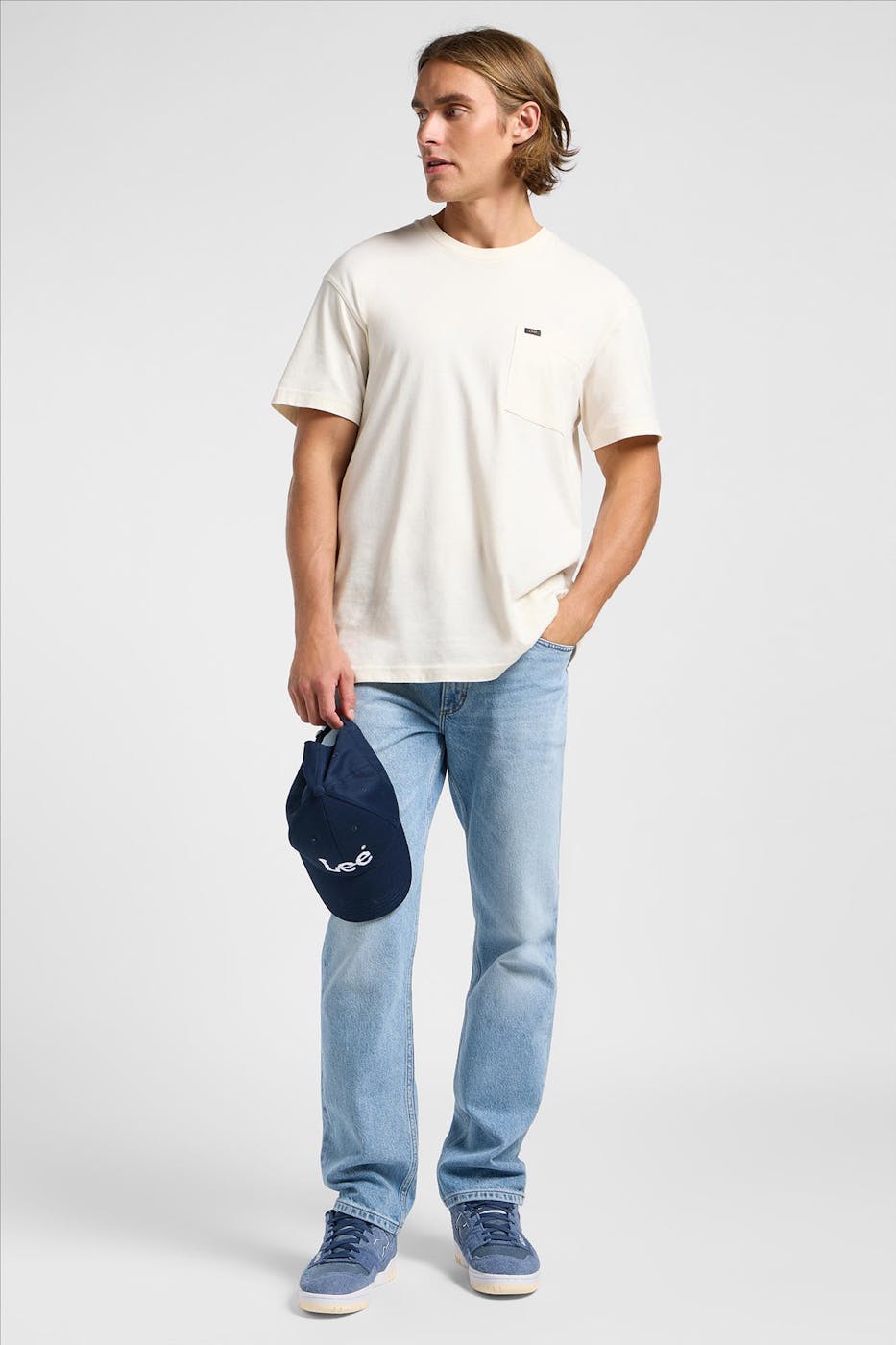 Lee - Blauwe Old Time West straight jeans