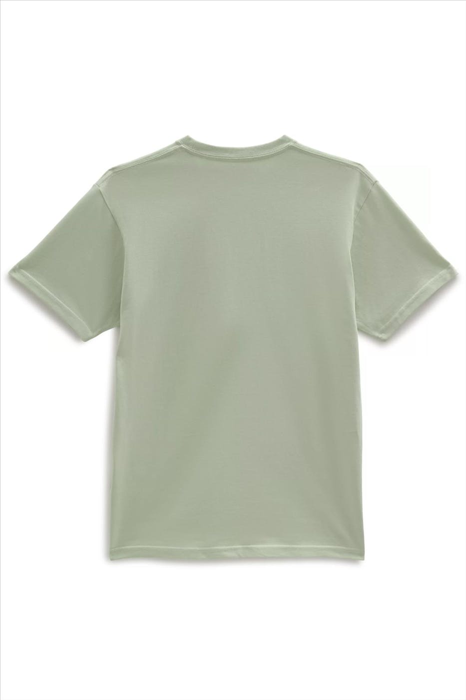 Vans  - Muntgroene Woven Patched Pocket T-shirt