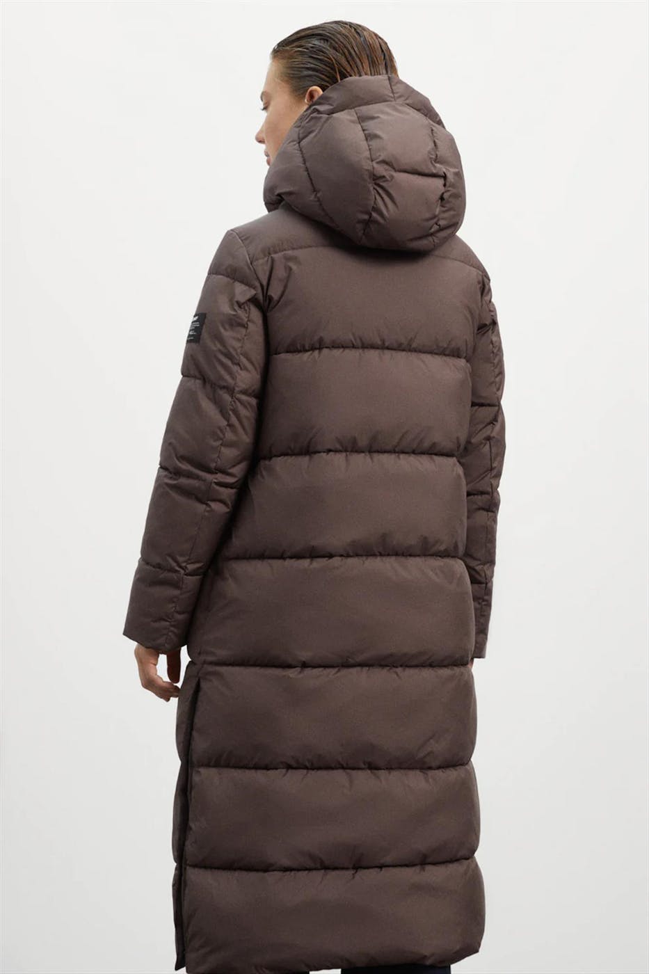 ECOALF - Bruine Robsonalf Pufferjas met kap