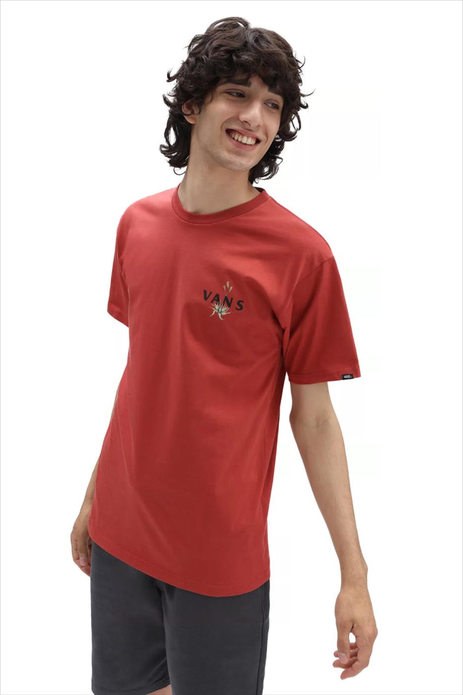 Vans  - Baksteenrode Desert Pack T-shirt