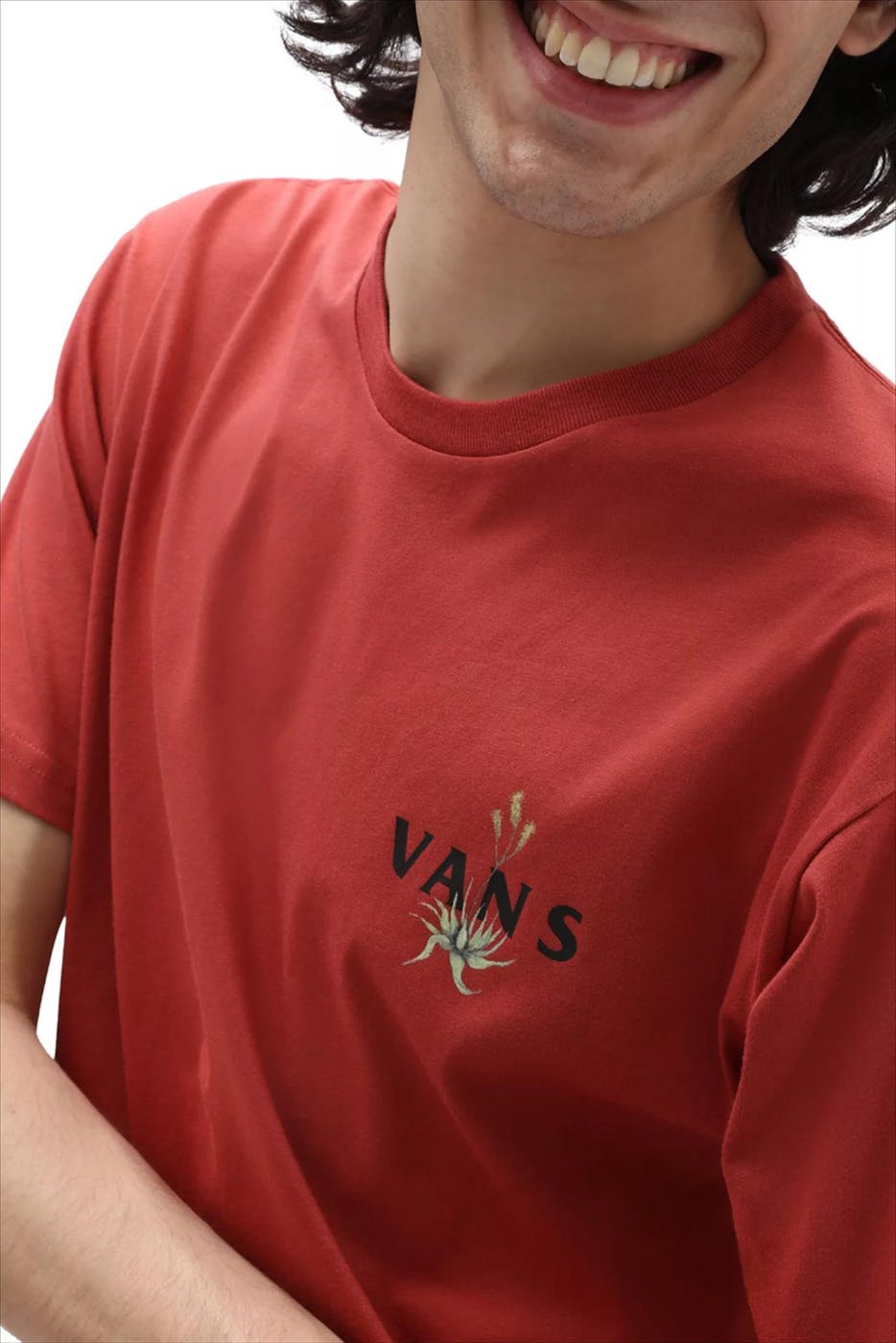 Vans  - Baksteenrode Desert Pack T-shirt