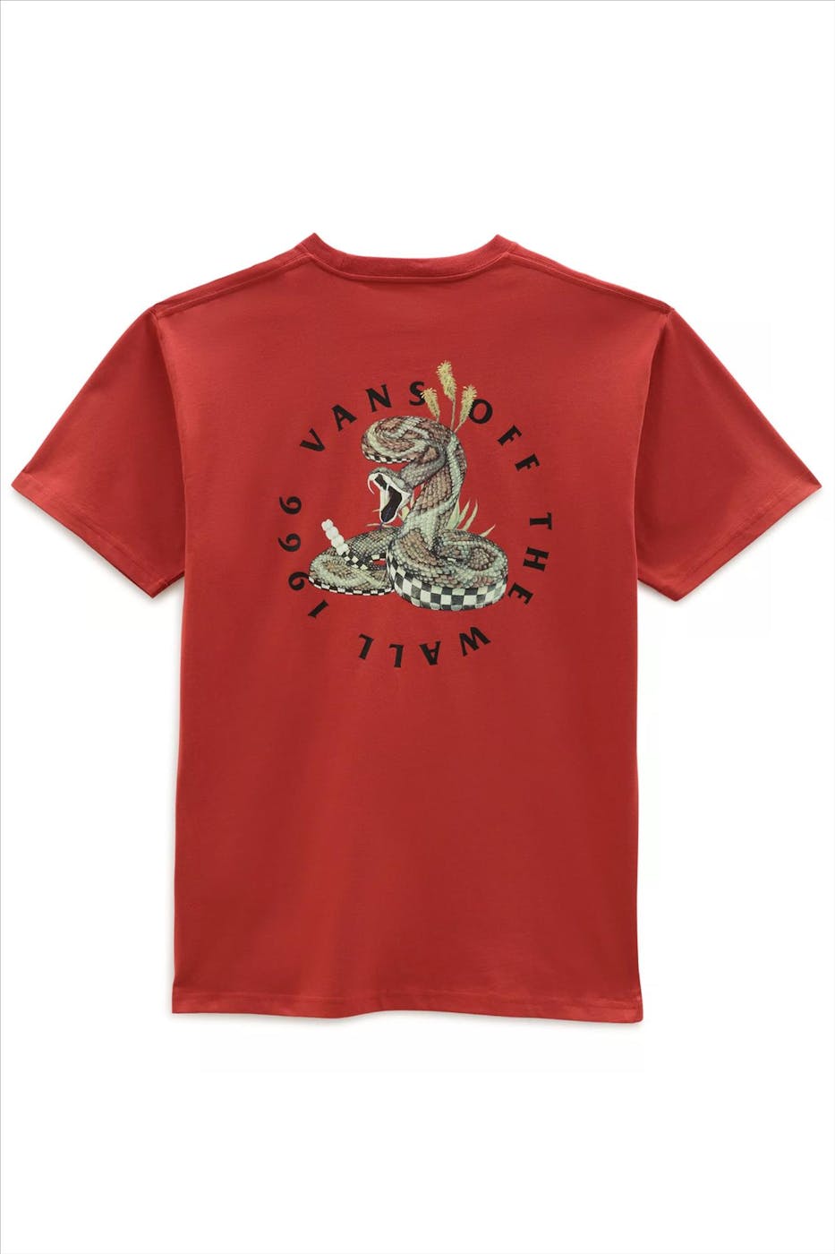 Vans - Baksteenrode Desert Pack T-shirt