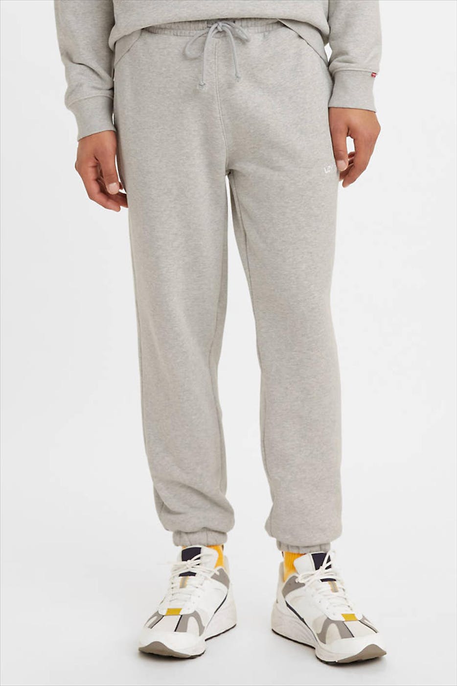 Levi's - Lichtgrijze straight fit sweatpants