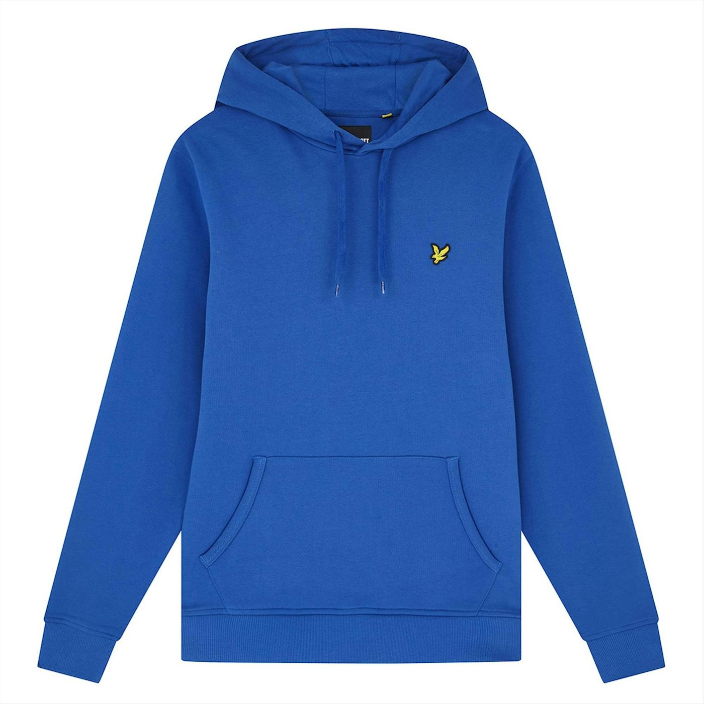 Lyle & Scott - Koninklijk Blauwe Pullover hoodie