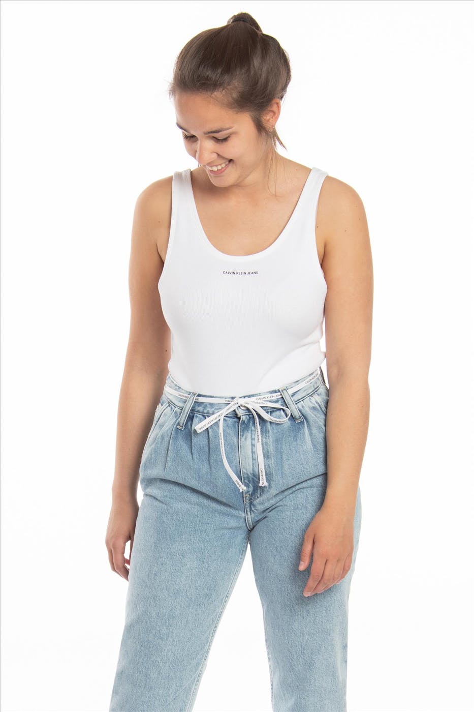 Calvin Klein Jeans - Witte Micro Logo body