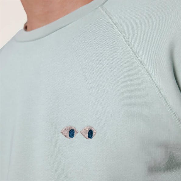 Brava - Mintgroene Eyes sweater