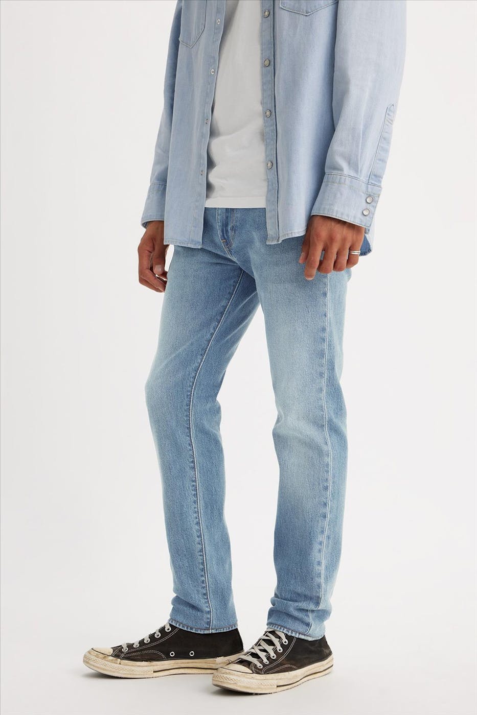Levi's - Lichtblauwe 512 Slim Taper jeans