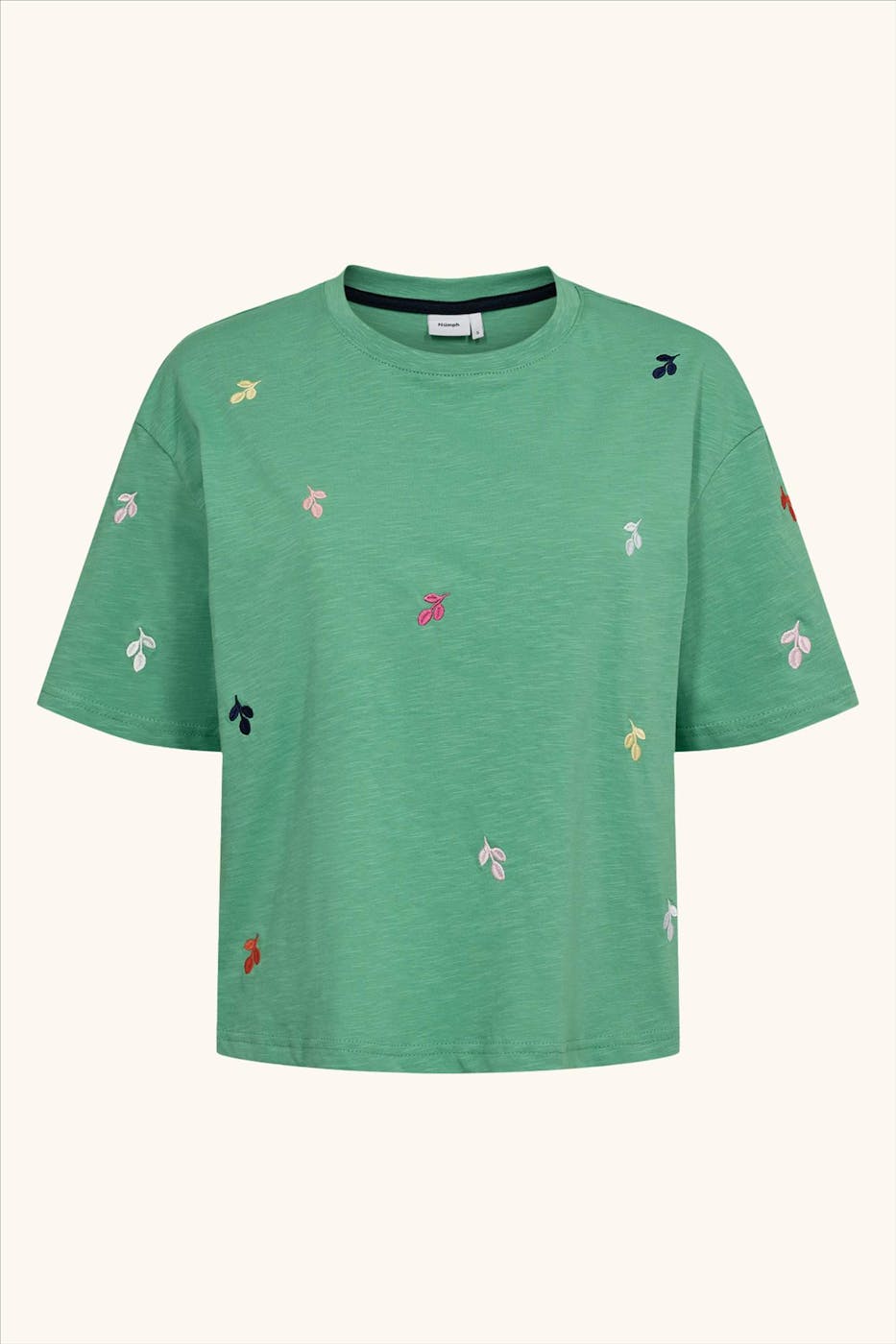 Nümph - Groene Mirello Boxy T-shirt