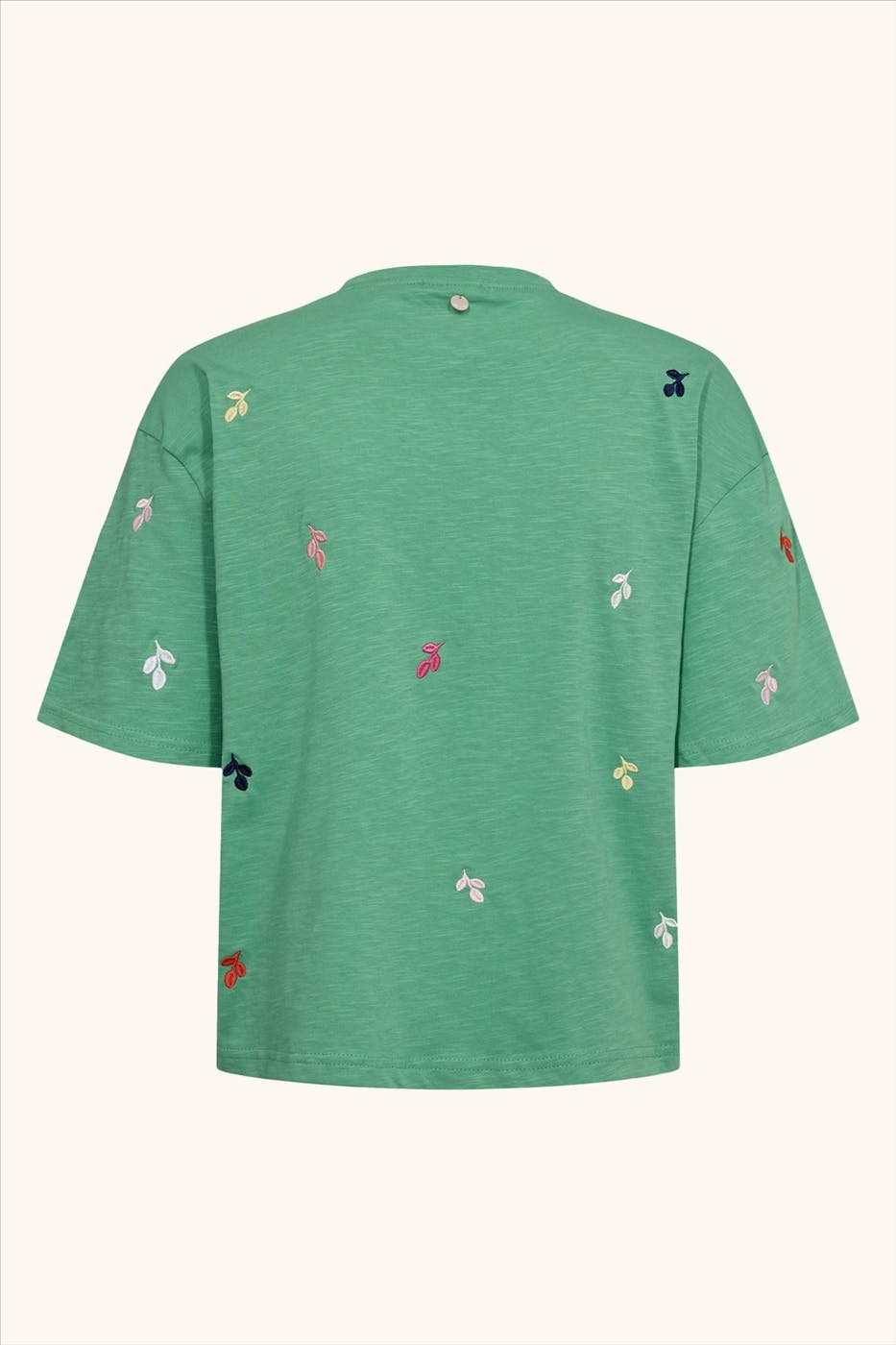 Nümph - Groene Mirello Boxy T-shirt