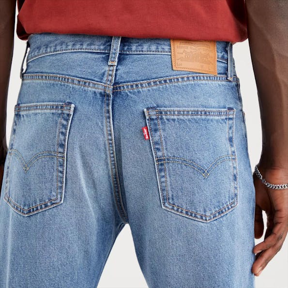 Levi's - Blauwe 551 Z straight jeans