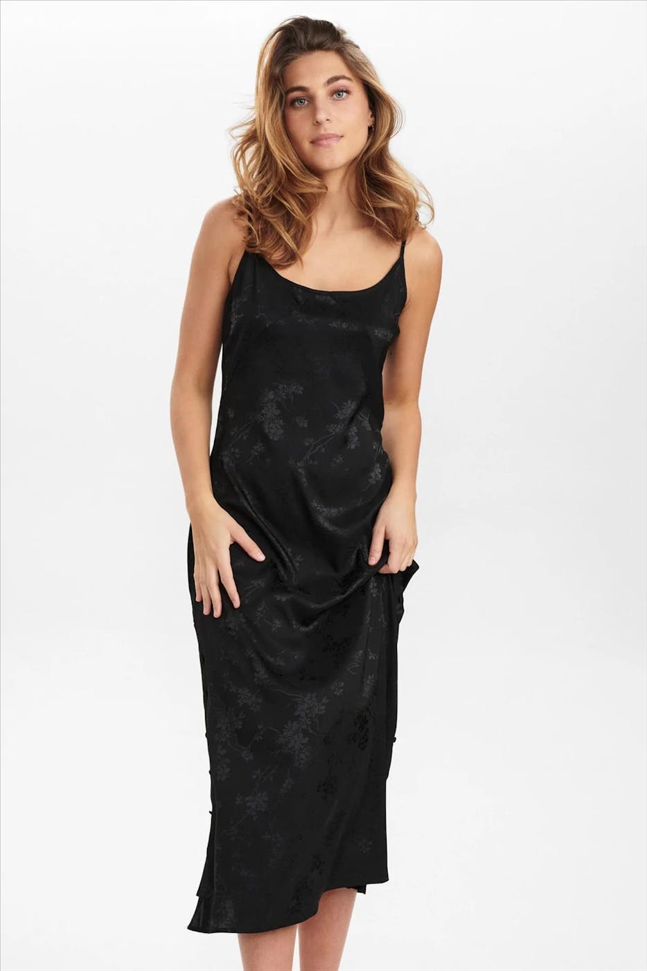 Nümph - Zwart Nukorinne kleed