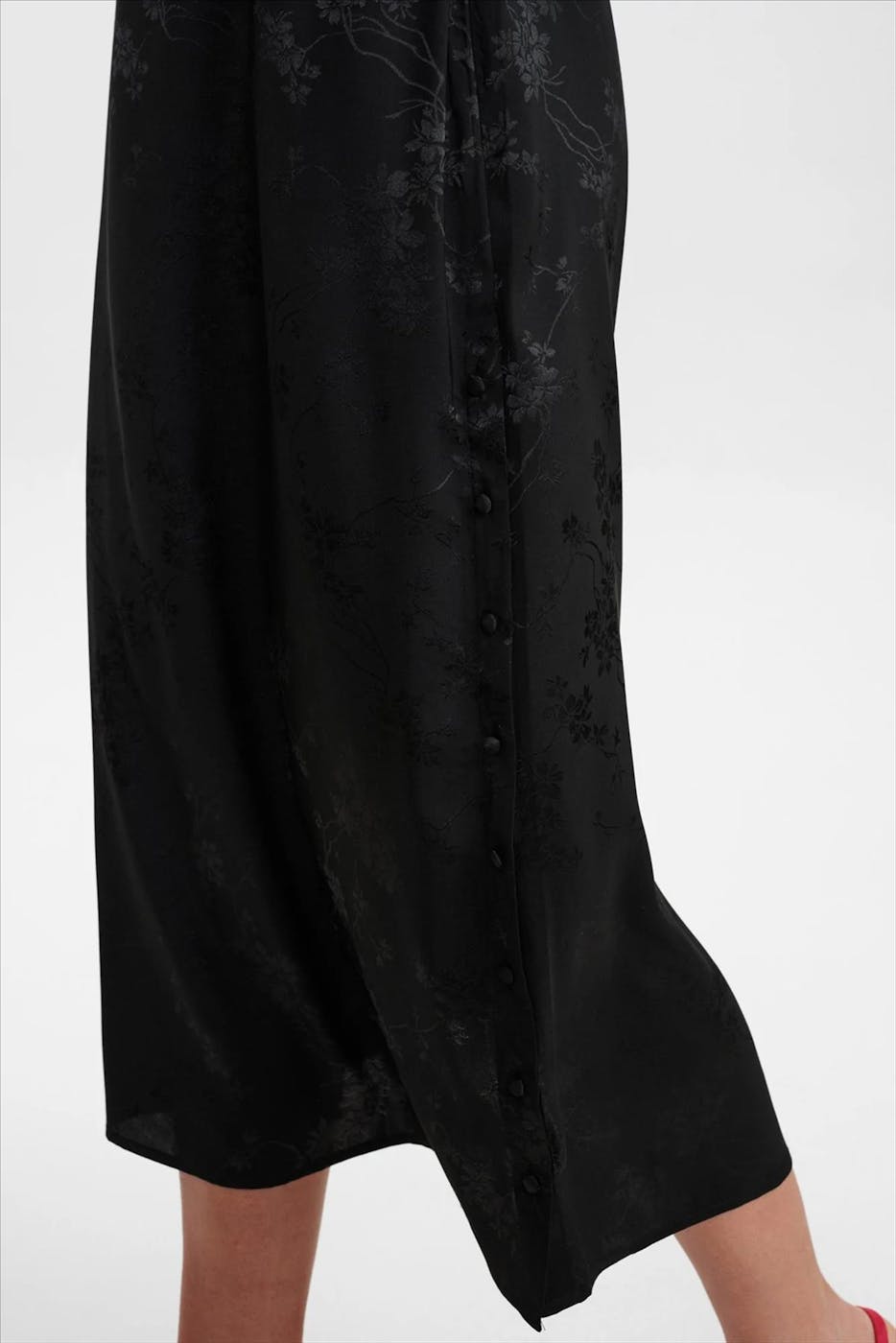 Nümph - Zwart Nukorinne kleed