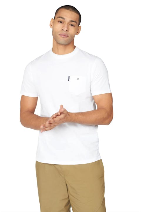 Ben Sherman - Witte Pocket T-shirt