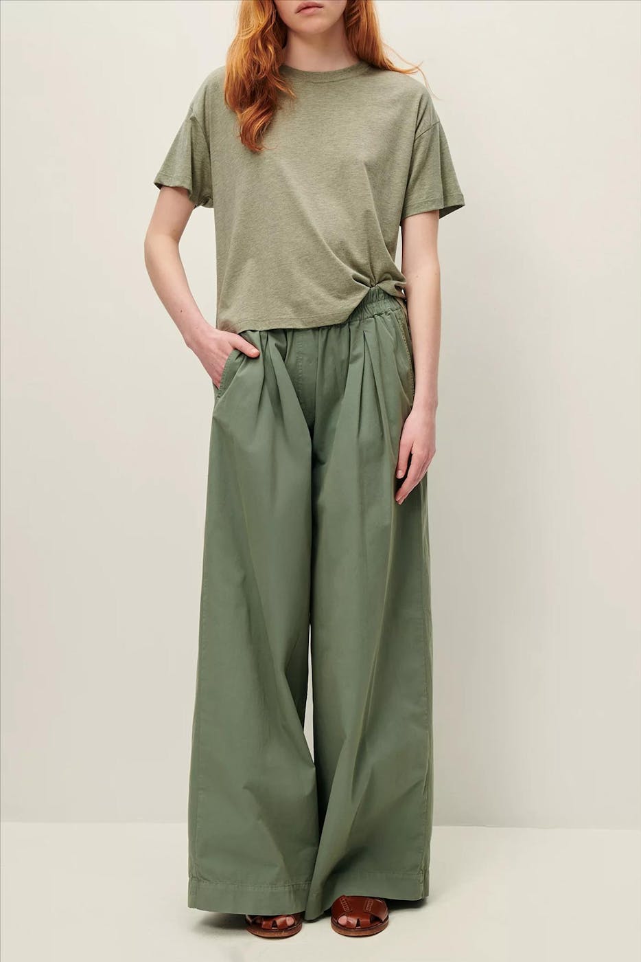 Sessùn - Groene Too T-shirt