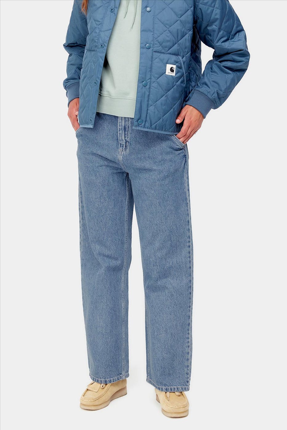 Carhartt WIP - Jeansblauwe Simple pant