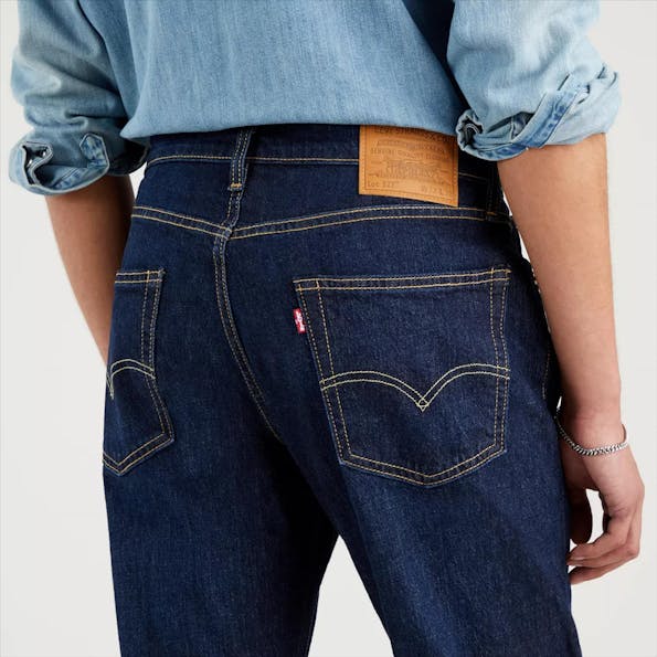 Levi's - Donkerblauwe 527 Slim Bootcut jeans