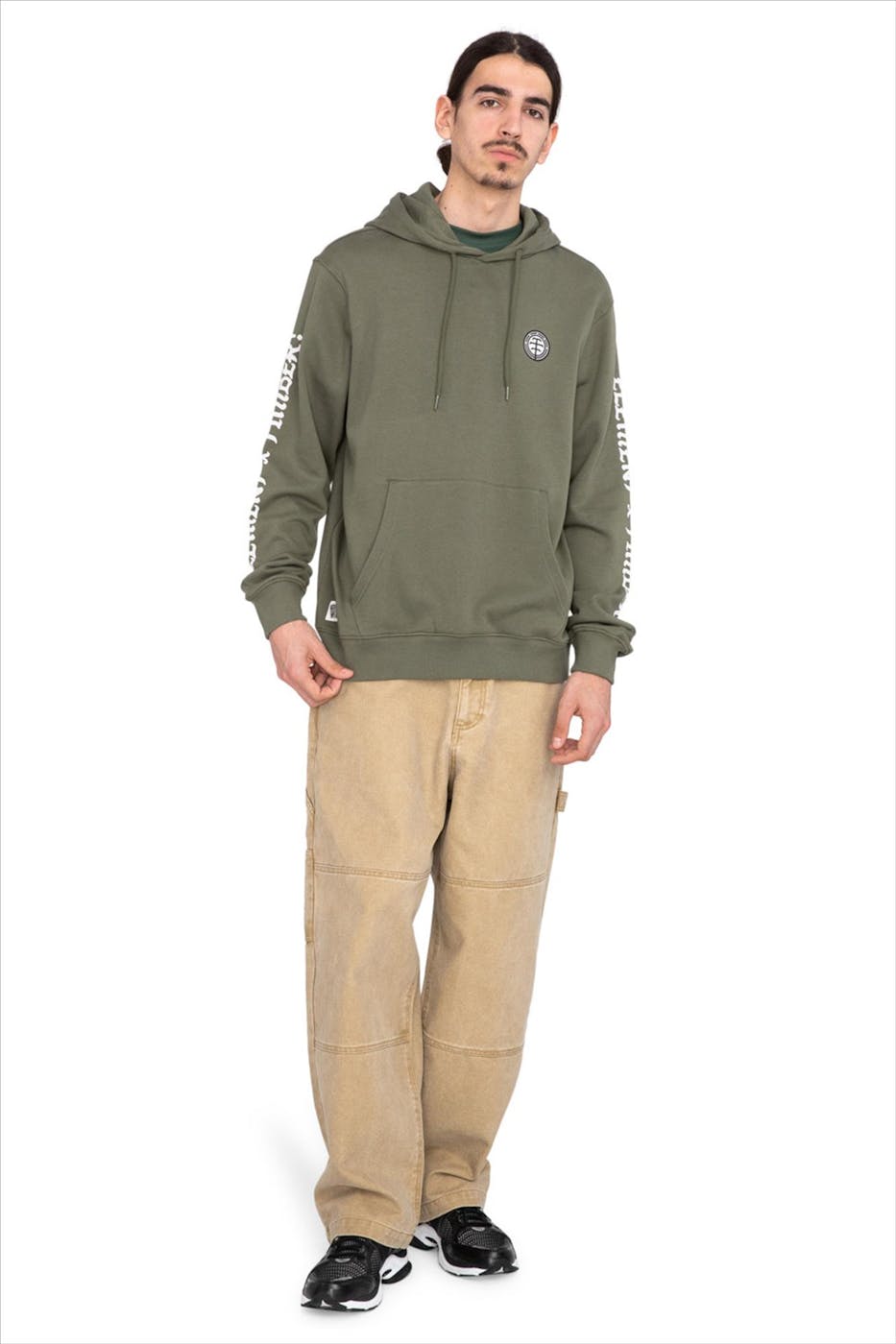 Element - Groene Timber Jester hoodie