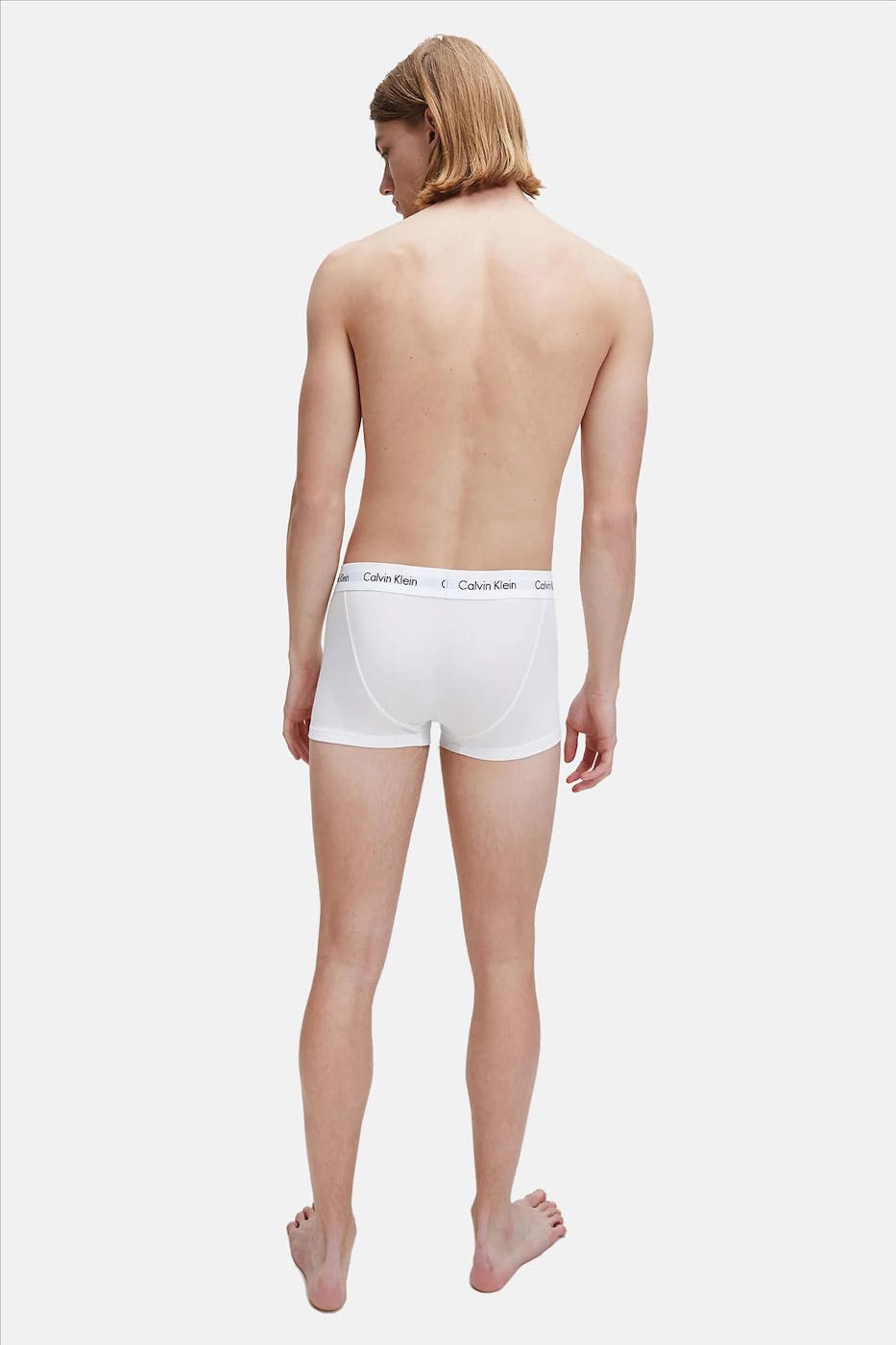 Calvin Klein Underwear - Witte 3-pack Trunk boxershorts