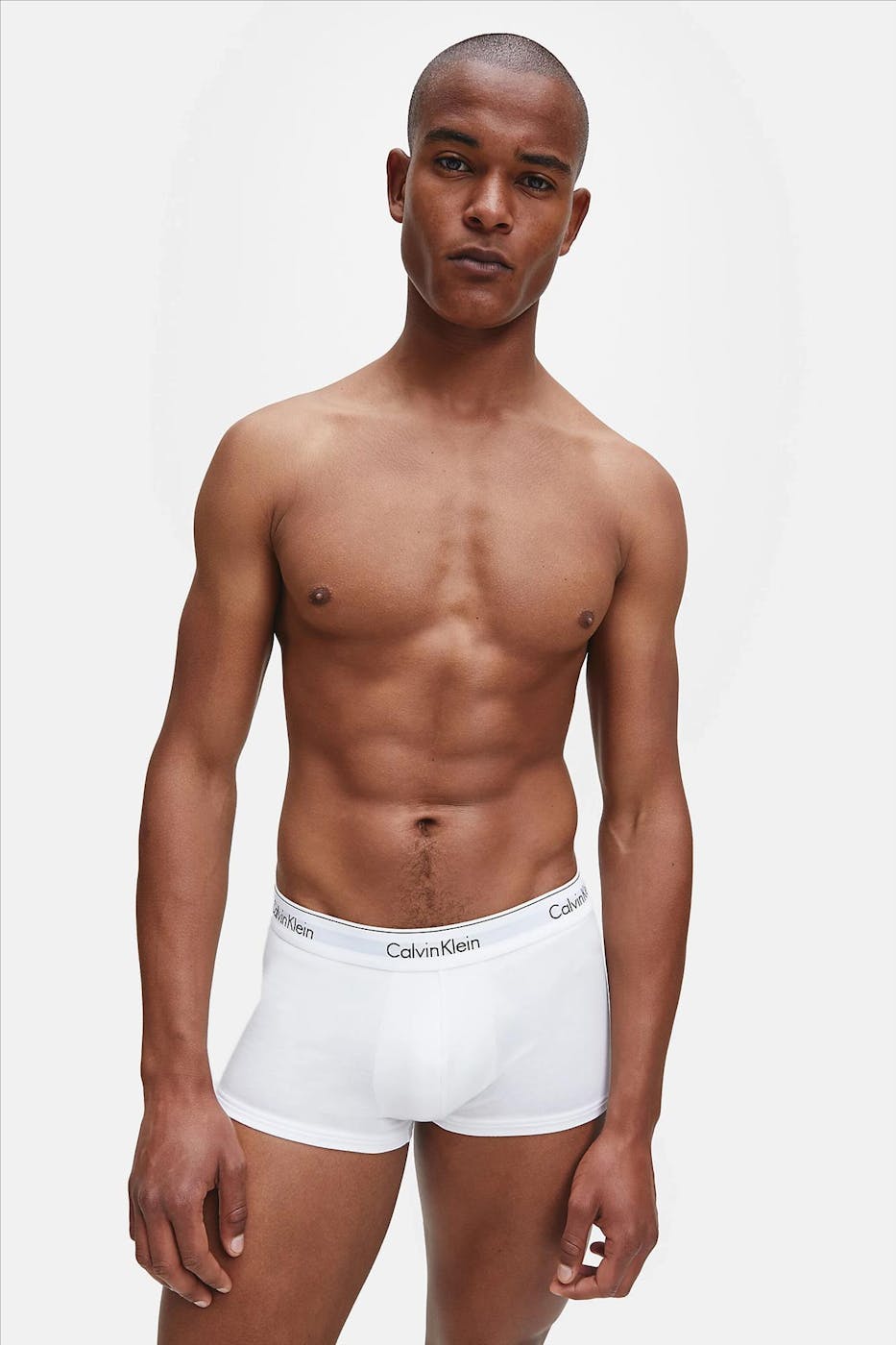 Calvin Klein Underwear - Wit-grijs-zwarte 3-pack Trunk boxershorts