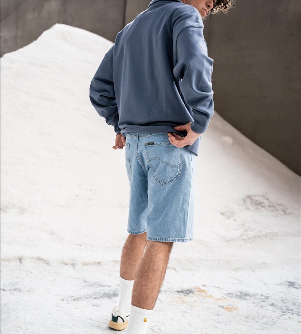 Lee - Lichtblauwe Asher jeansshort