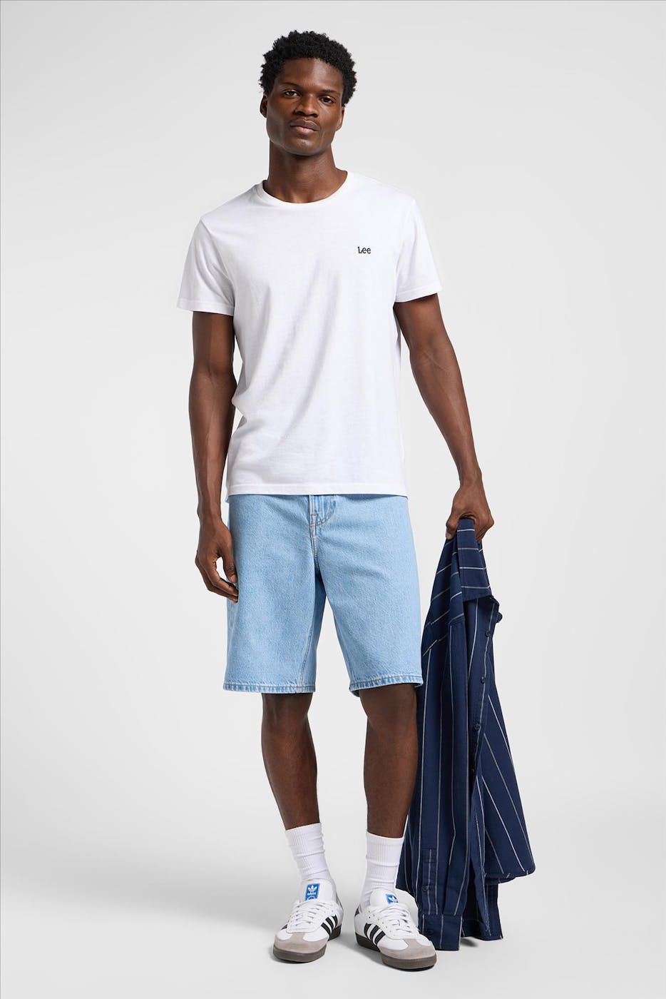 Lee - Lichtblauwe Asher jeansshort