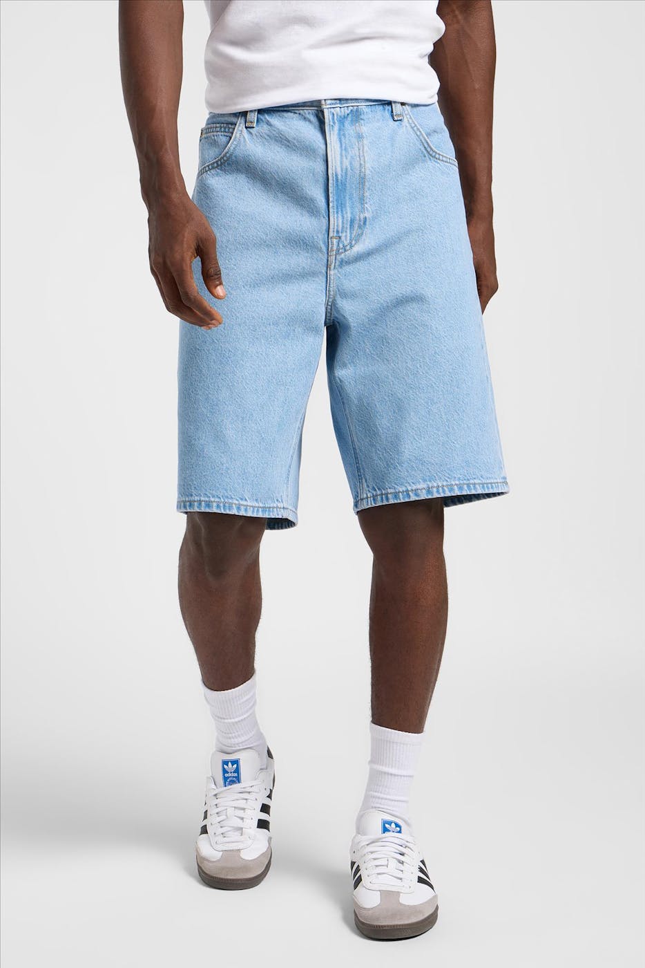 Lee - Lichtblauwe Asher jeansshort