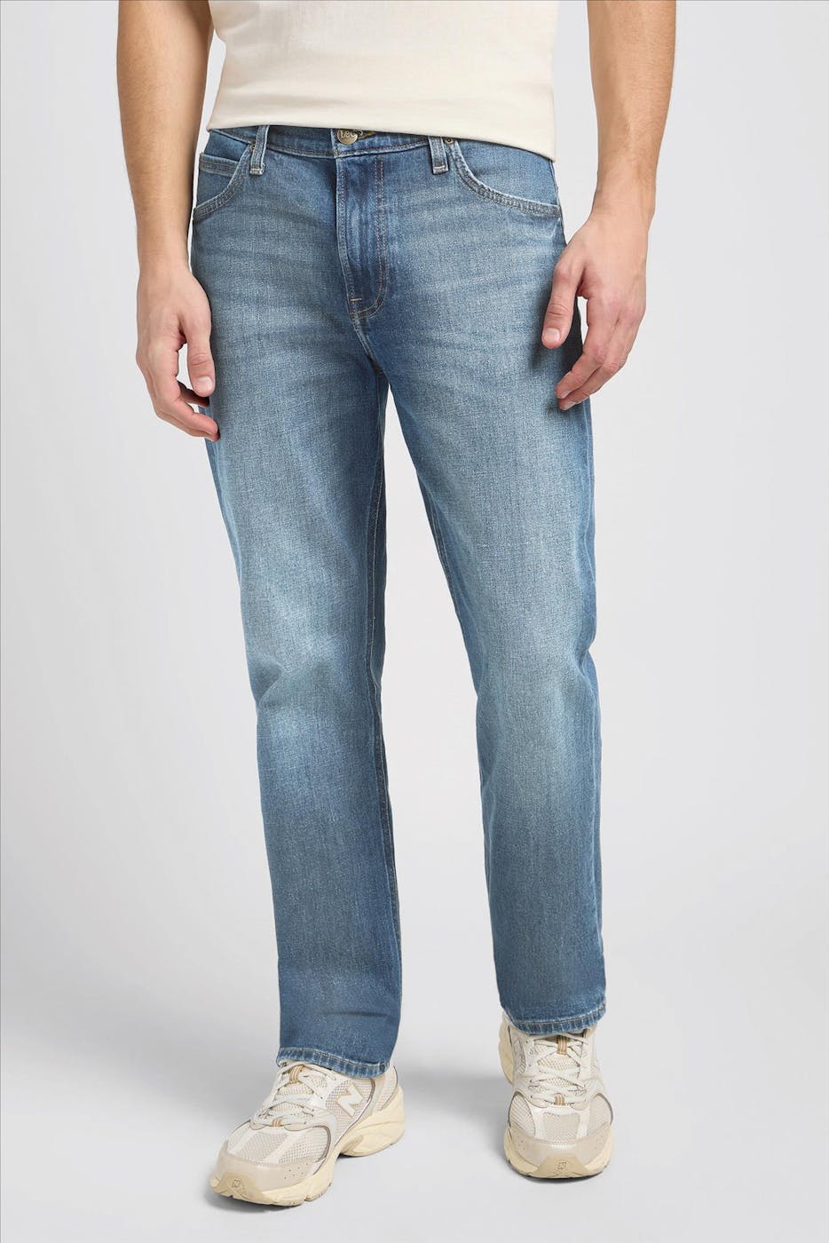 Lee - Middenblauwe West Relaxed jeans