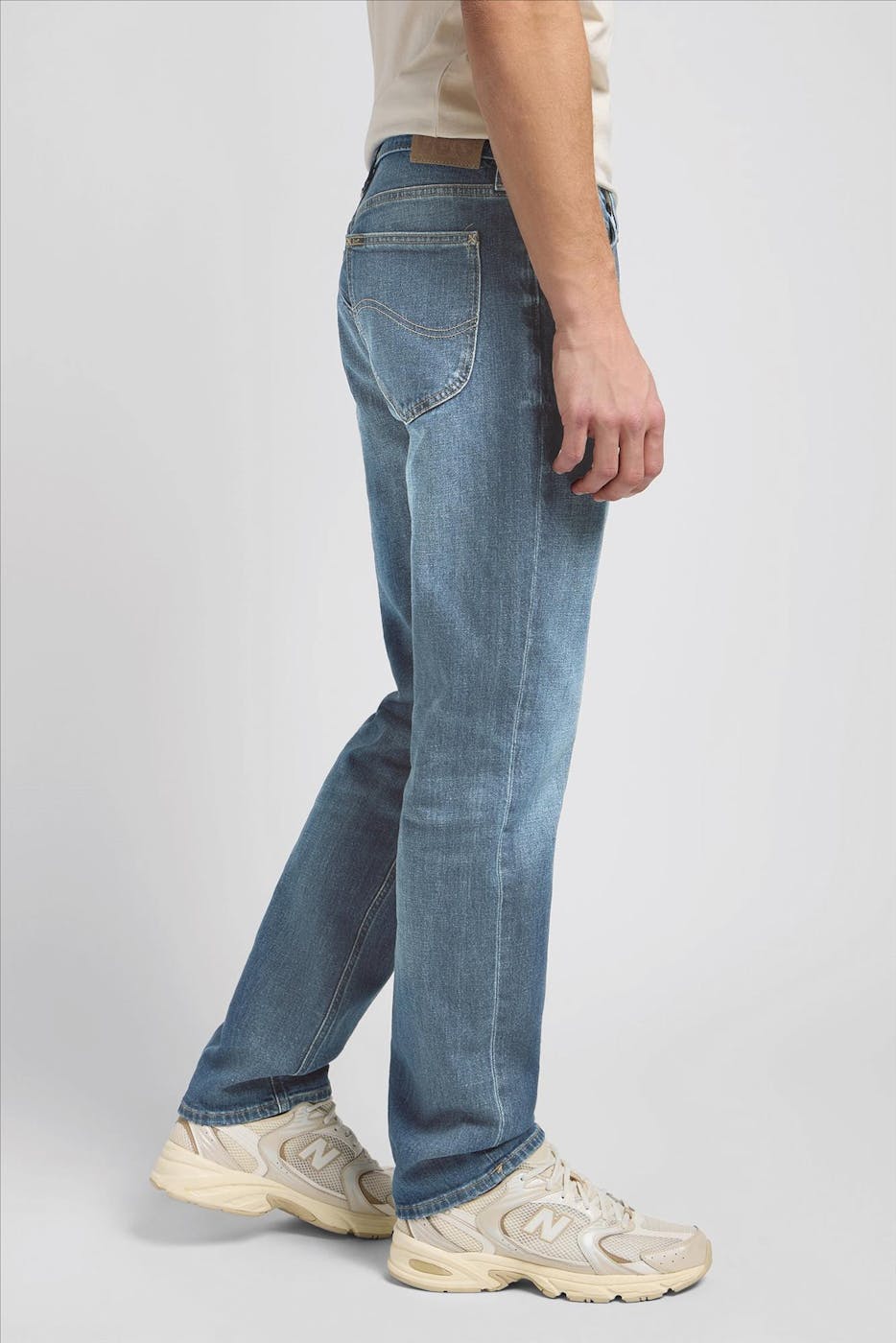 Lee - Middenblauwe West Relaxed jeans