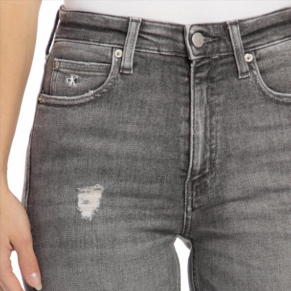 Calvin Klein Jeans - Grijze High Rise Skinny Ankle jeans