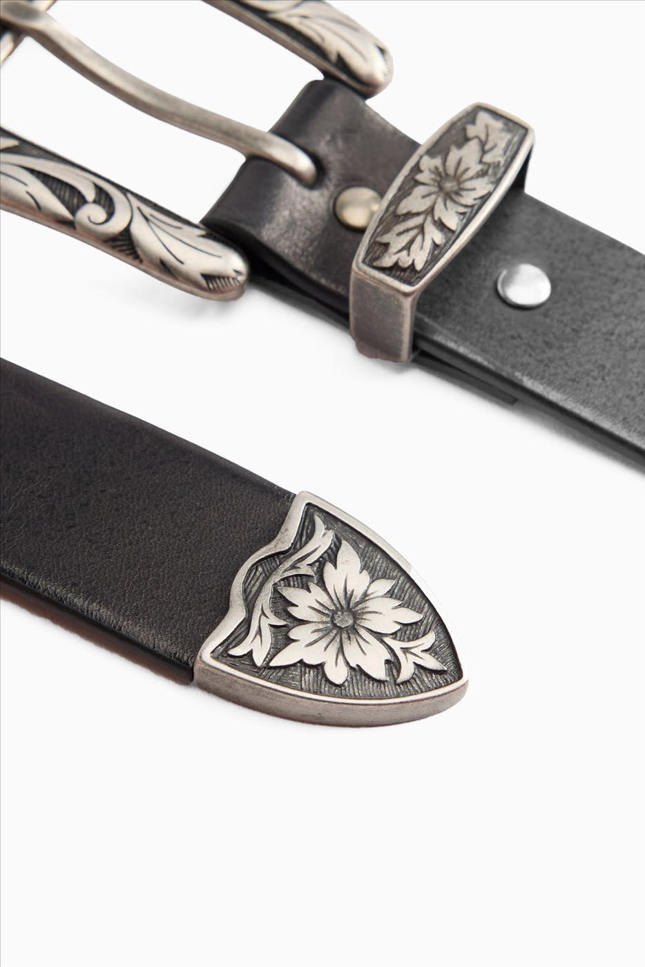 Levi's - Zwarte Go West riem