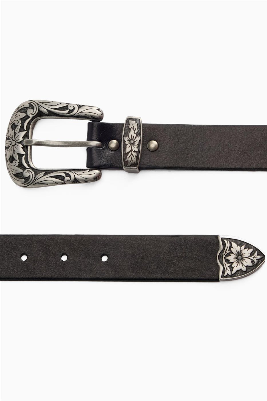 Levi's - Zwarte Go West riem