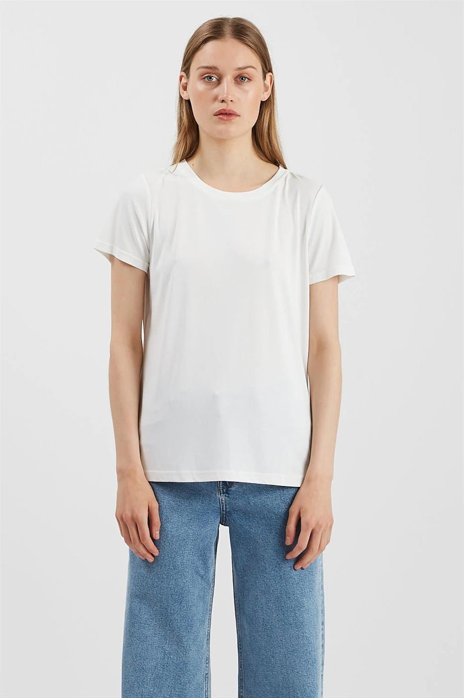 Minimum - Ecru Rynah T-shirt