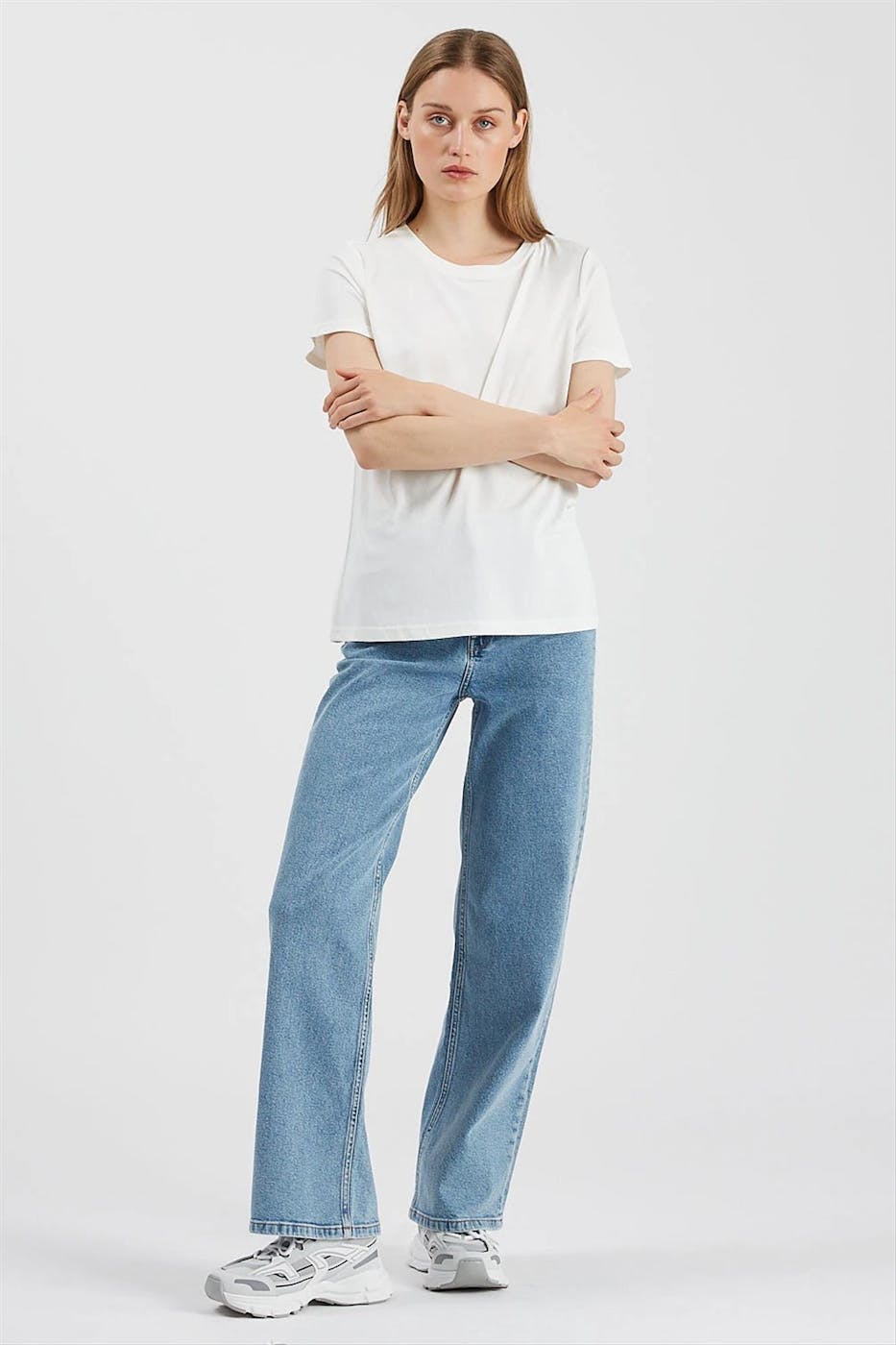 Minimum - Ecru Rynah T-shirt