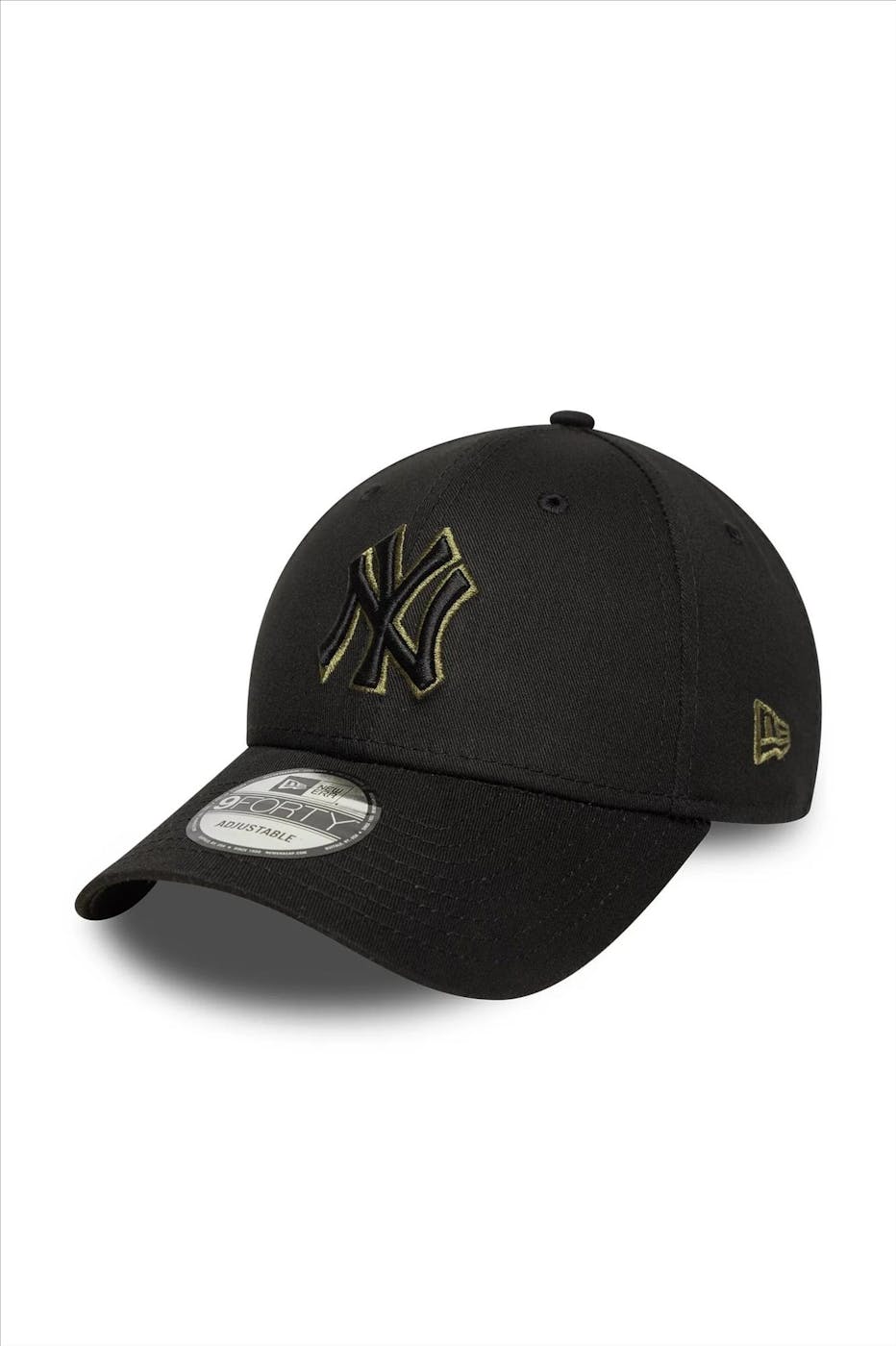 New Era - Zwarte NY Yankees Outline 9Forty pet