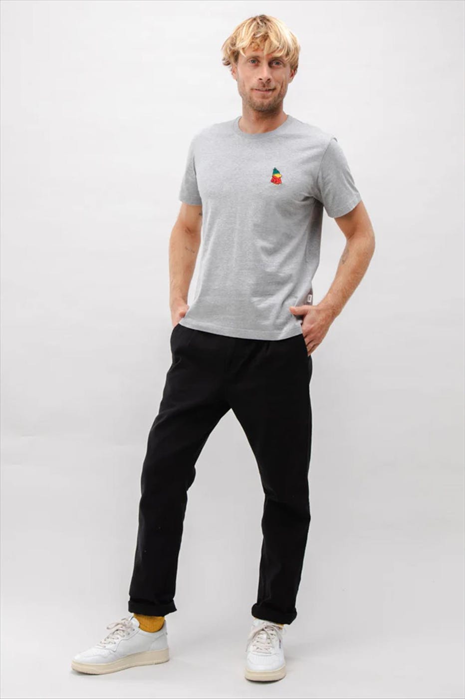 Brava - Grijze Peanuts Snow T-shirt