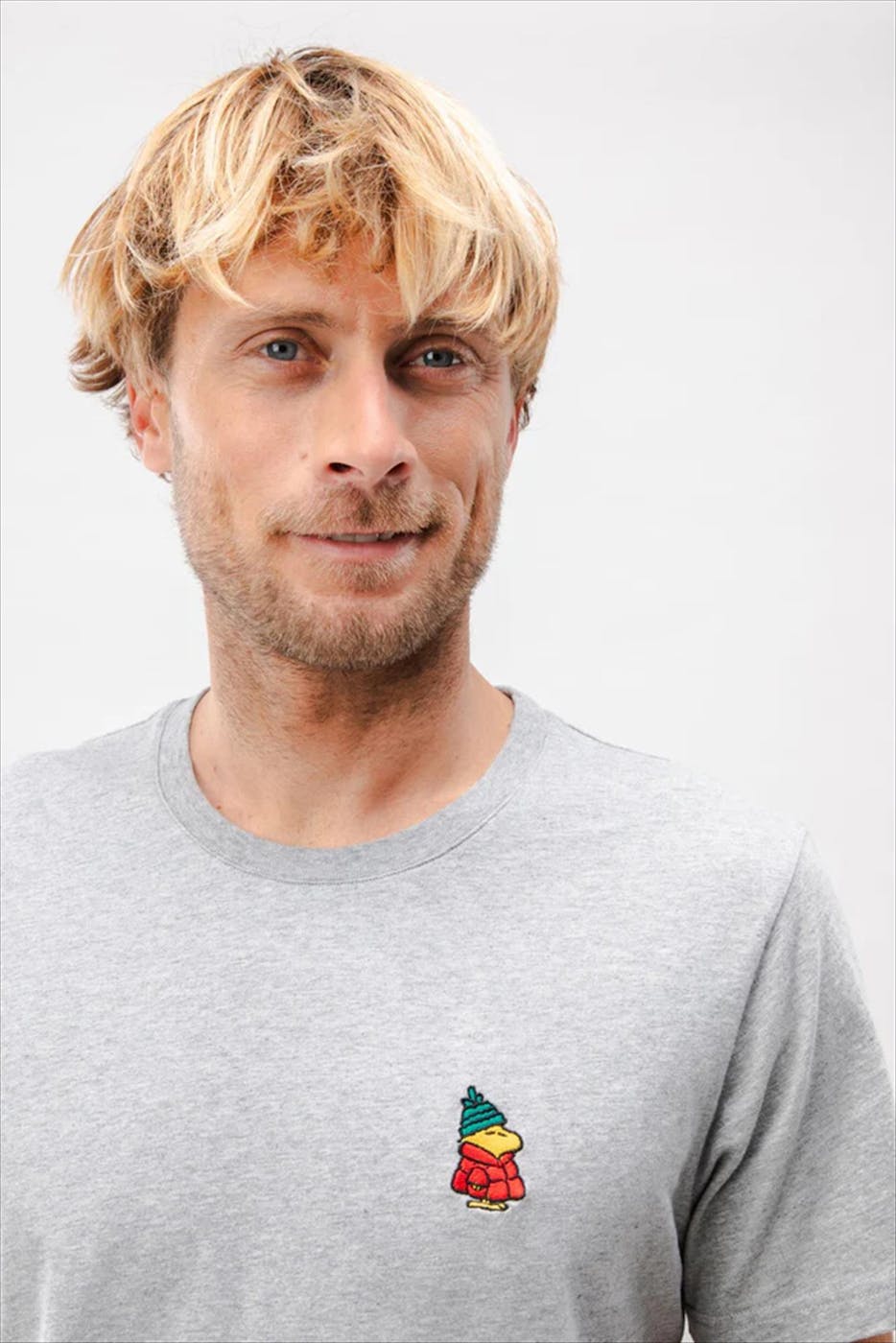 Brava - Grijze Peanuts Snow T-shirt