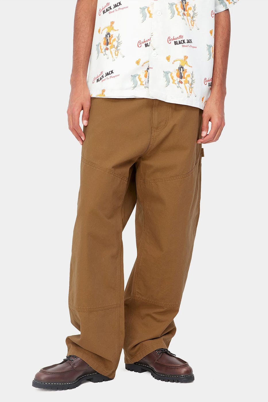 Carhartt WIP - Bruine Wide Panel broek