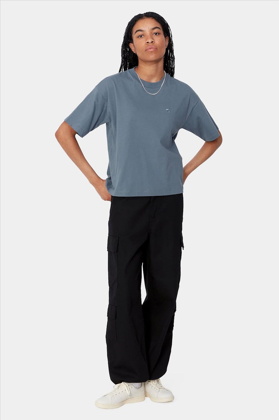 Carhartt WIP - Blauwe Chester T-shirt