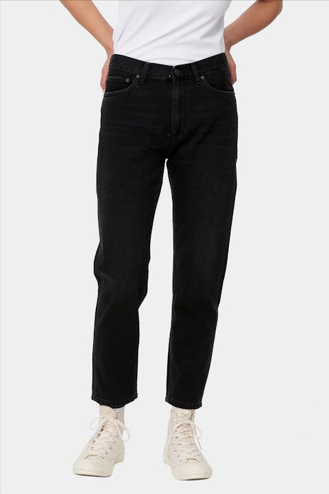 Carhartt WIP - Zwarte Page Carrot Ankle Pant jeans