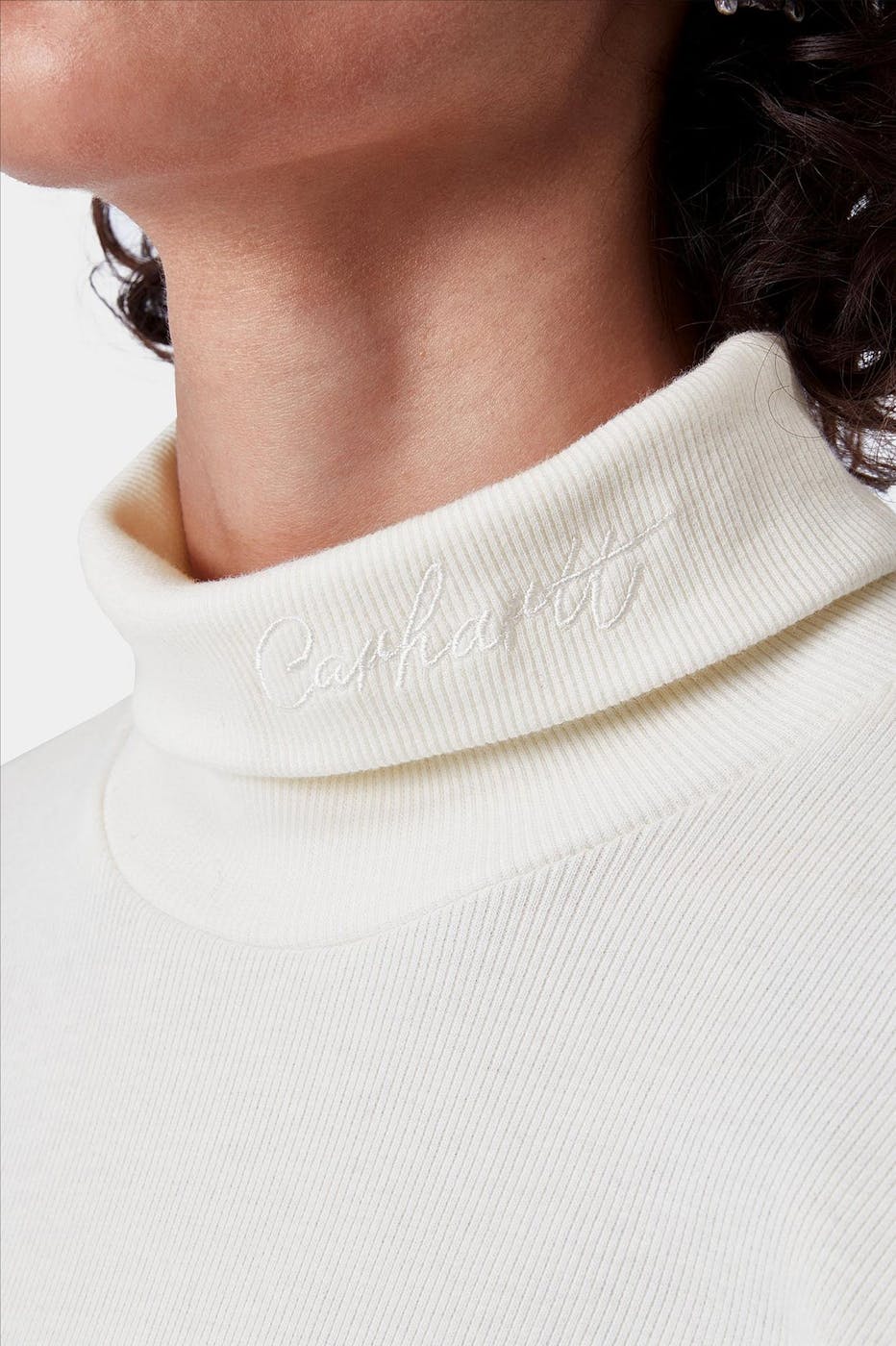 Carhartt WIP - Ecru Signature Mockneck T-shirt