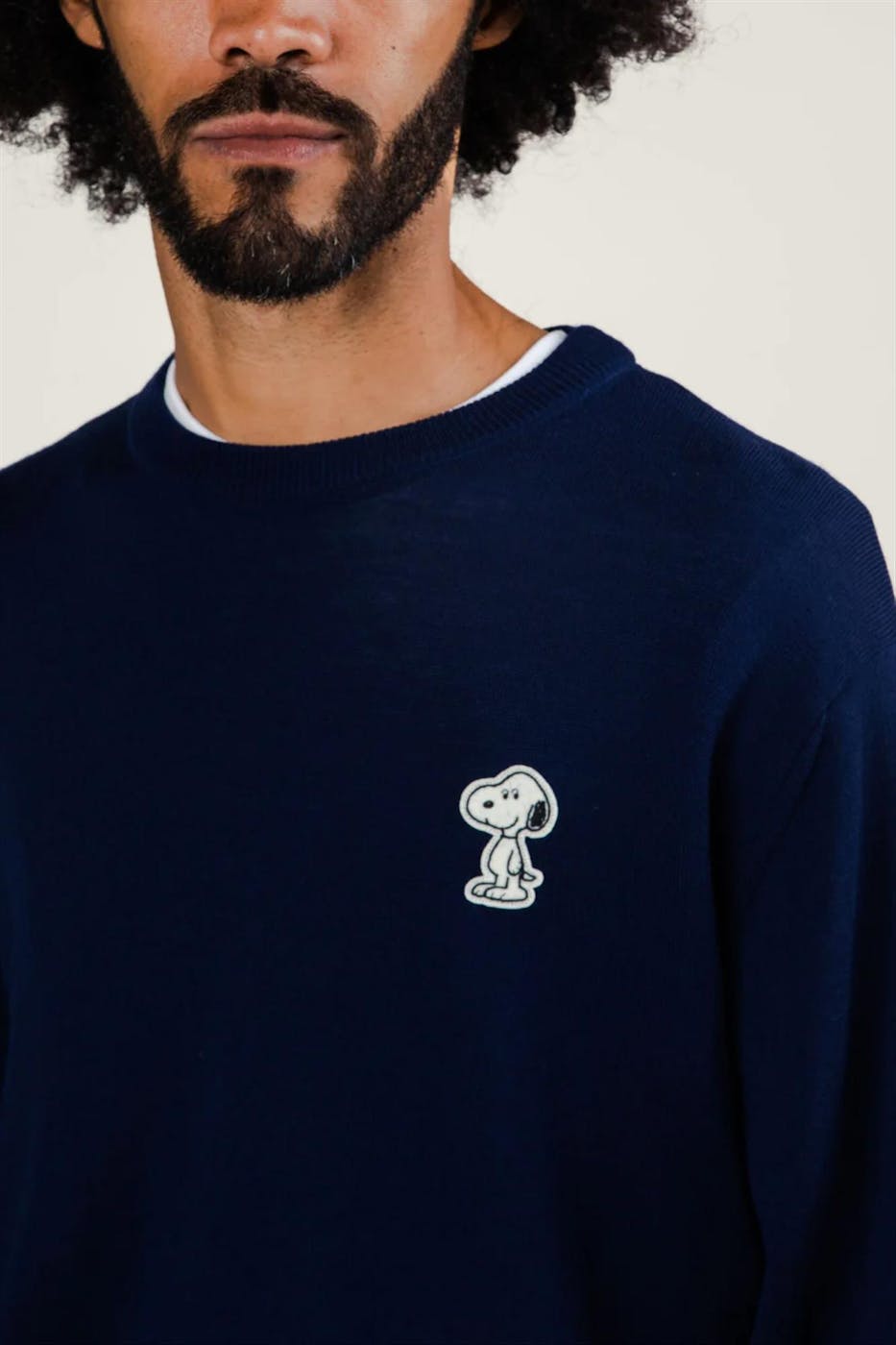 Brava - Donkerblauwe Peanuts Snoopy trui