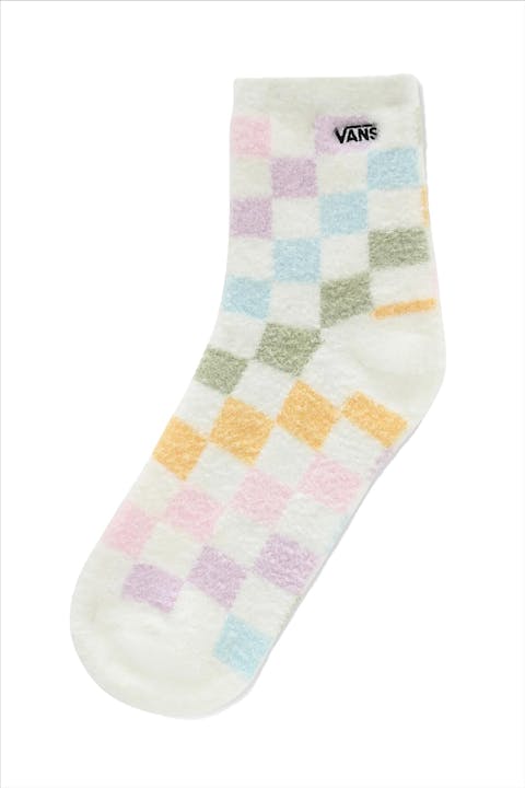 Vans  - Ecru Fuzzy sokken, maat: 36,5-41